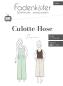 Preview: Fadenkäfer Papierschnittmuster Culotte Hose